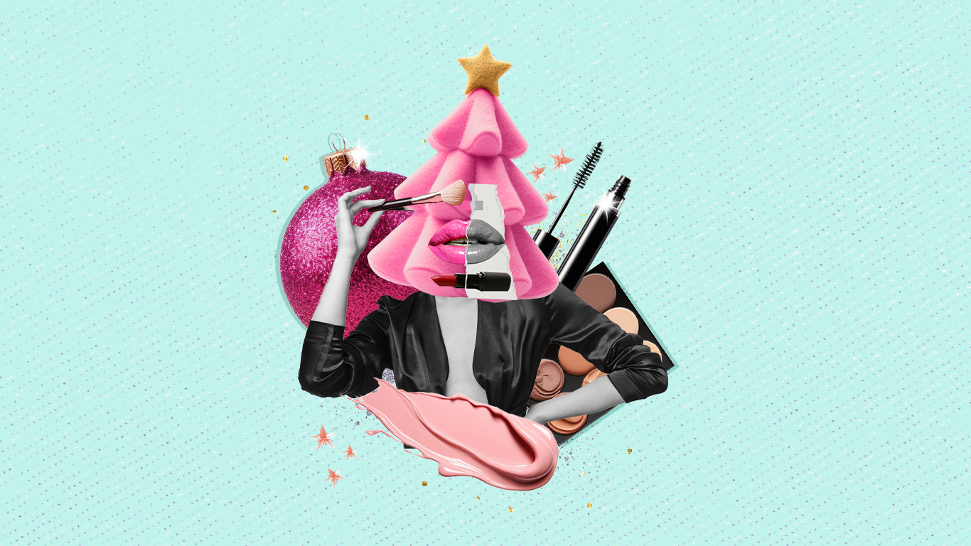 Makeup infalible para la cena de Navidad