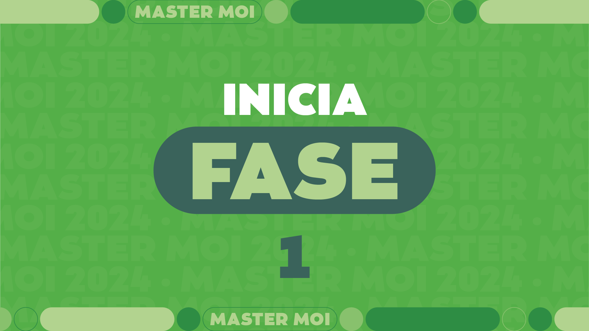 Inicia Fase 1 de Master moi 2024