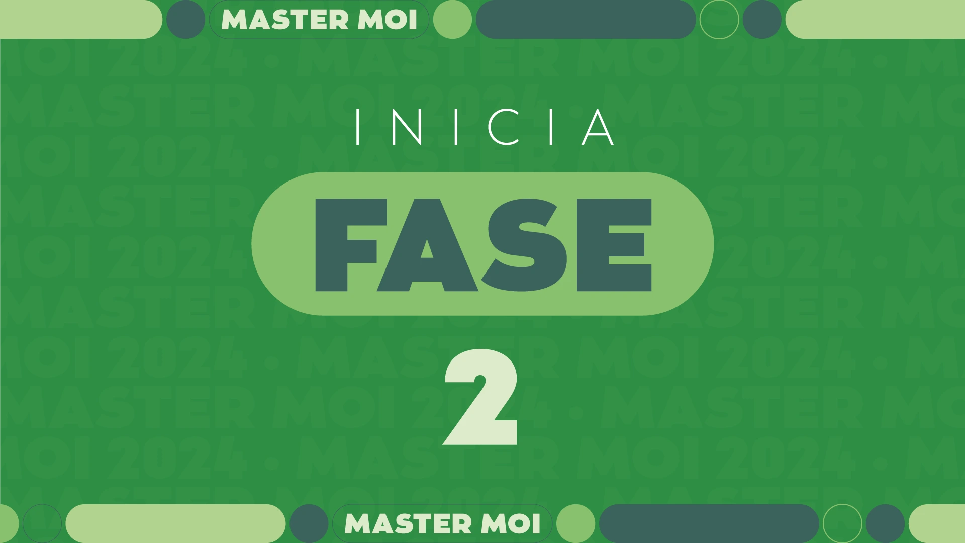 Fase 2 de Master moi 2024 is heeere! ¿Ya tienes tus boletos?