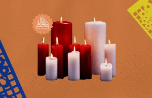 ¿Qué tipo de velas deberías de poner en tu ofrenda?