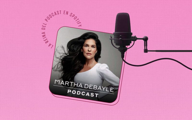 Martha Debayle es la reina del podcast en Spotify