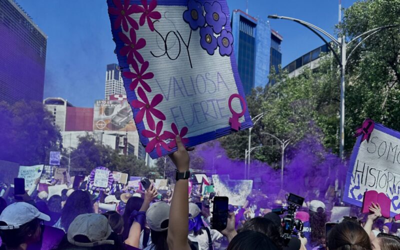 Así se vivió la marcha del 8m